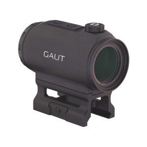 Коллиматор Gaut Tourmaline 1x25, закрытый, точка 3 МOA зелёная, Weaver, арт.: G-C-25-3G [GAUT]